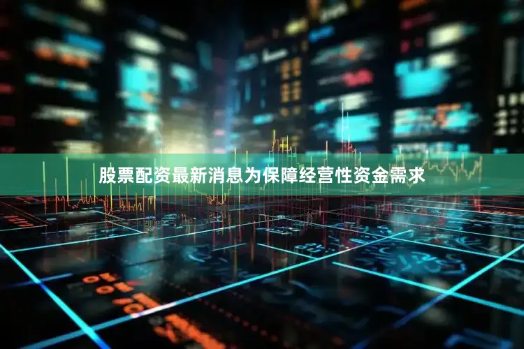 股票配资最新消息为保障经营性资金需求